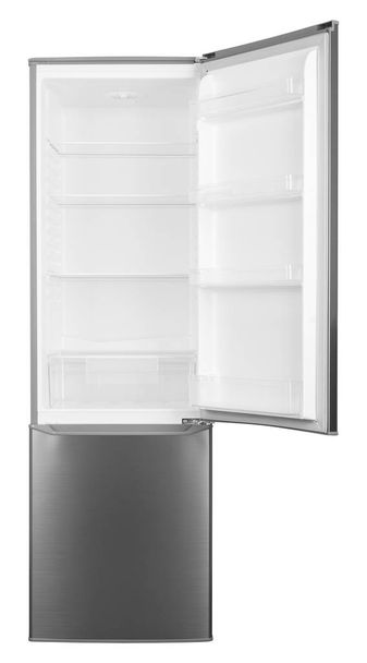 Novo frigorífico isolado sobre fundo branco
 - Foto, Imagem