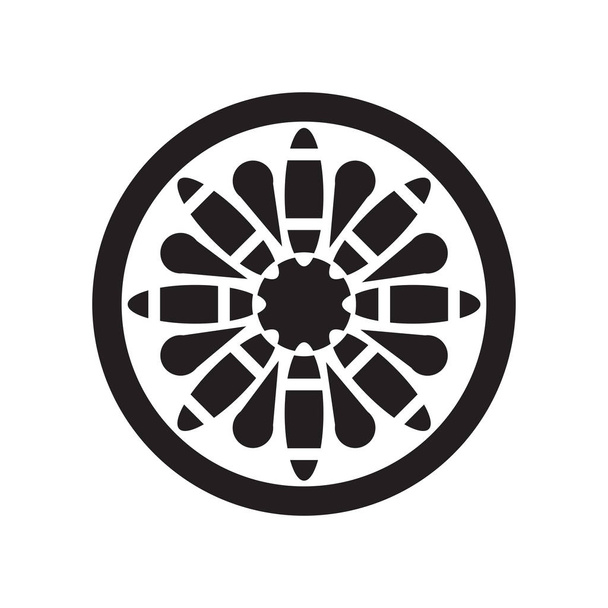 Vettore icona ruota in lega isolato su sfondo bianco per il tuo design web e mobile app, concetto di logo ruota in lega
 - Vettoriali, immagini