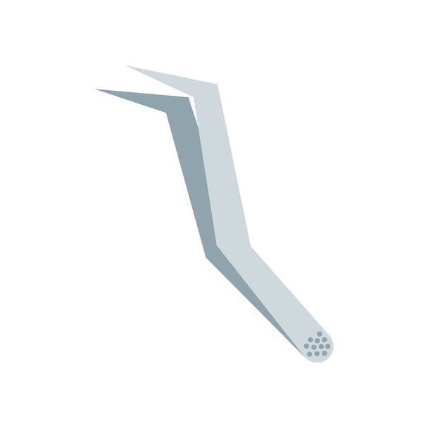 Пинцет иконка вектор изолирован на белом фоне для веб и мобильного дизайна приложения, пинцет концепции логотипа
 - Вектор,изображение