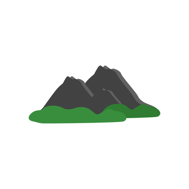 Horská ikona Vektor izolovaných na bílém pozadí pro váš web a mobilní aplikace design, koncept loga Mountain - Vektor, obrázek