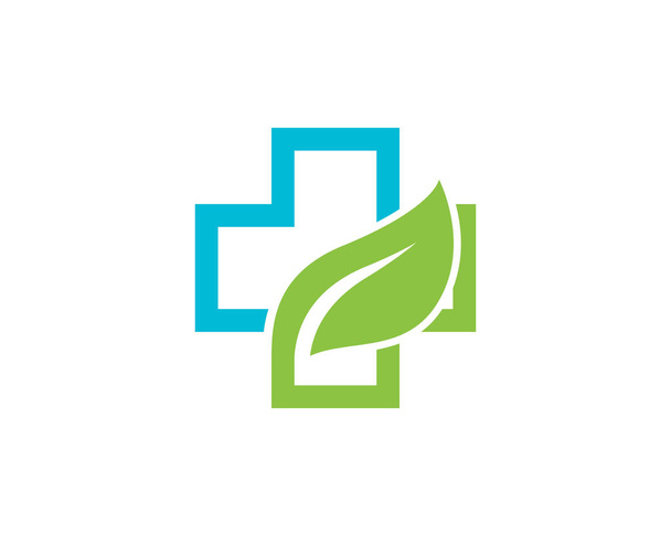 Zdravotní lékařské logo šablona vektorové ilustrace design - Vektor, obrázek