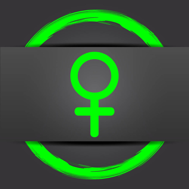 значок женского знака
 - Фото, изображение