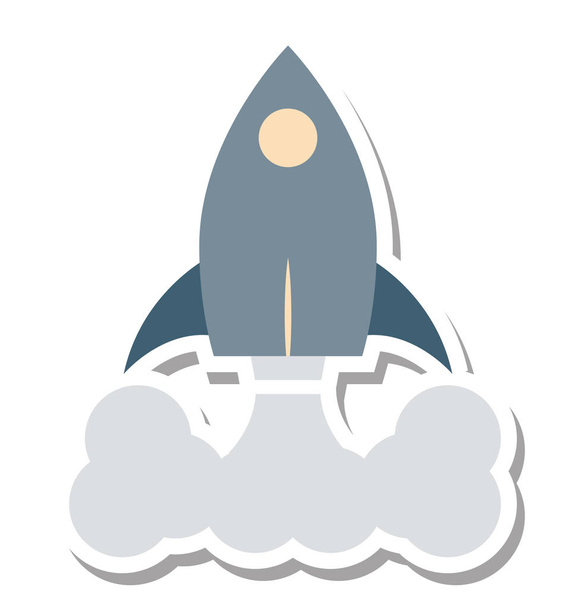 Startup Isolated Vector Icon Editable - Διάνυσμα, εικόνα