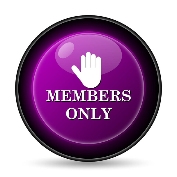 Icône Membres seulement
 - Photo, image
