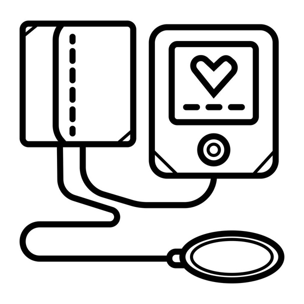 Icono de presión arterial. Ilustración vectorial
 - Vector, Imagen