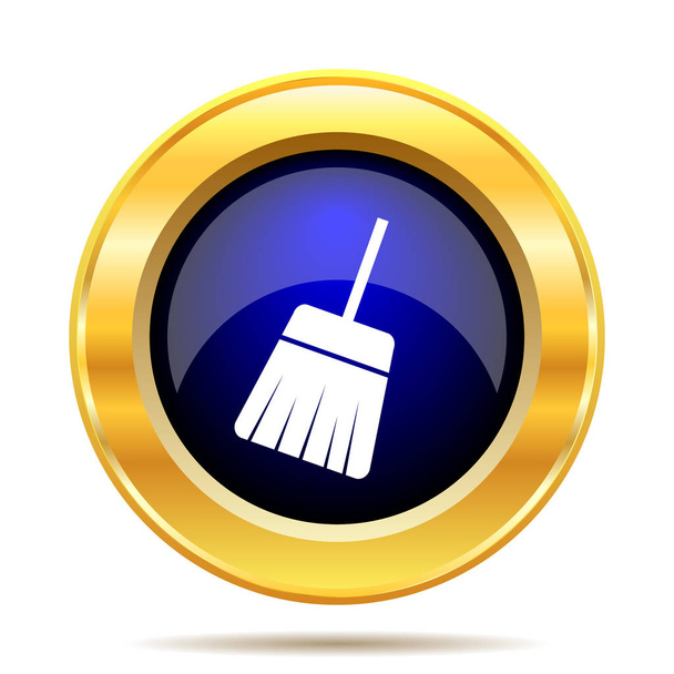 Sweep ikonra. Internet gomb fehér háttér - Fotó, kép