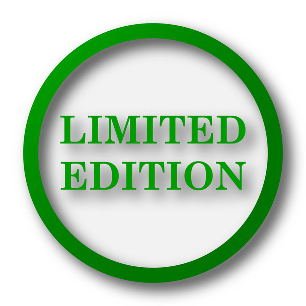Иконка Limited Edition. Кнопка Интернет на белом фоне
 - Фото, изображение