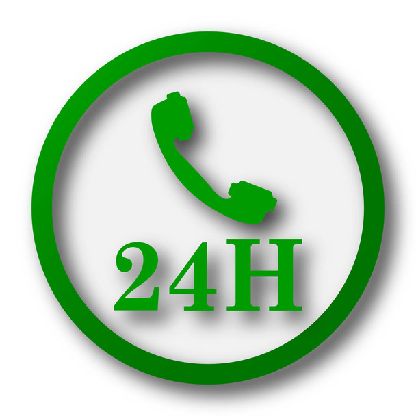 ikony telefonu 24h - Zdjęcie, obraz