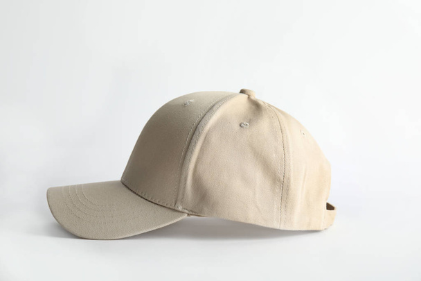Baseball cap on white background. Mock up for design - Фото, зображення