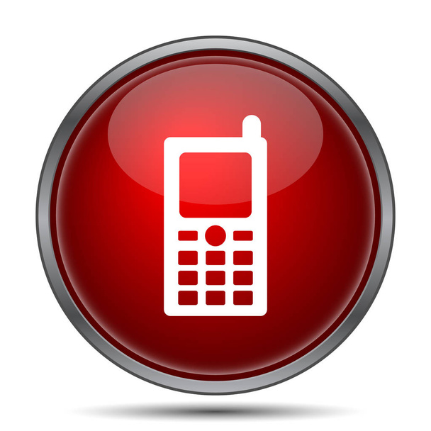 Mobiele telefoon icoon - Foto, afbeelding