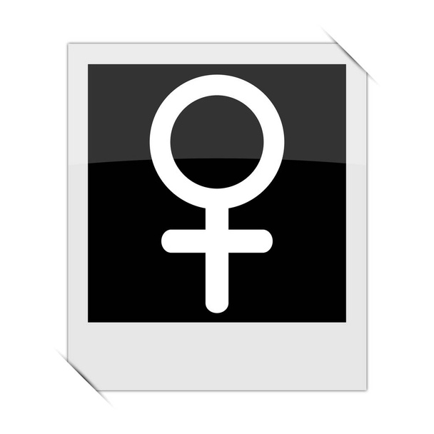 weibliches Zeichen-Symbol - Foto, Bild