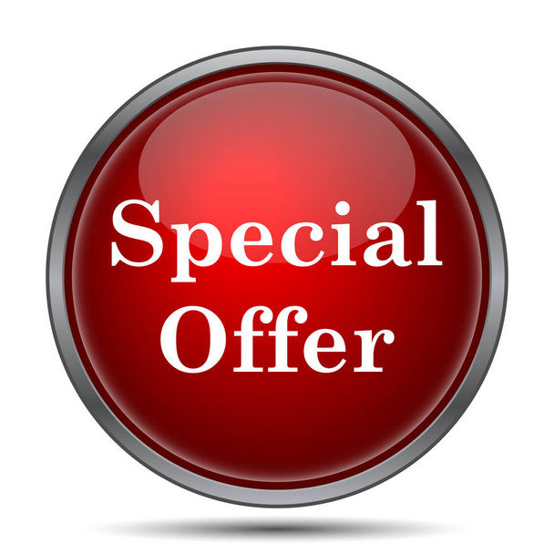 Special offer icon. Internet button on white background - Photo, Image