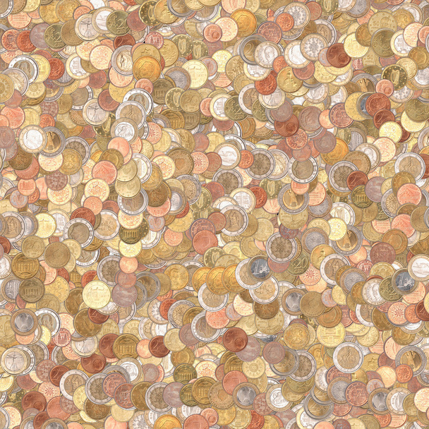 Монеты евро
 - Фото, изображение