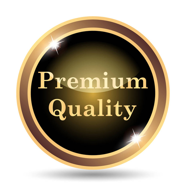プレミアム品質のアイコン。白い背景の上のインター ネット ボタン - 写真・画像