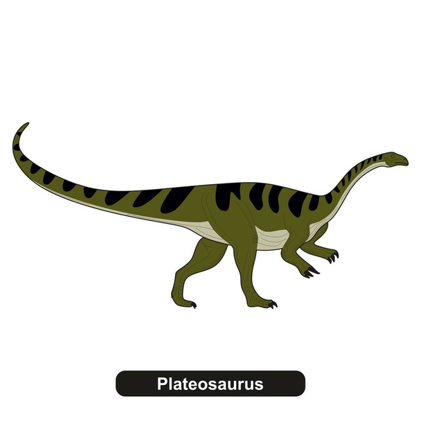 Plateosaurus Dinosaur Extinct Animal - Vector, afbeelding