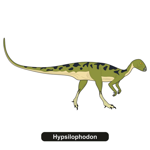 Hypsilophodon Dinosaurio Extinto Animal
 - Vector, imagen