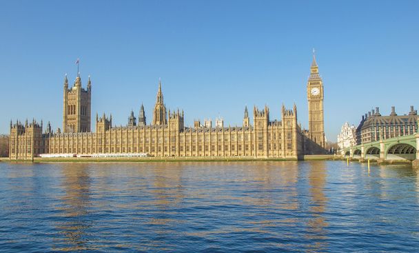a londoni Parlament házak - Fotó, kép