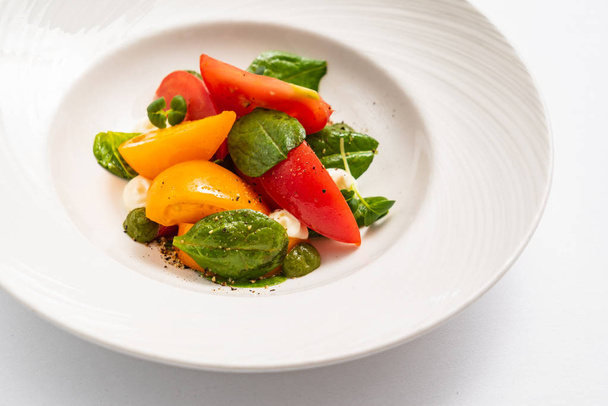 fresh italian salad, close up - Foto, Bild