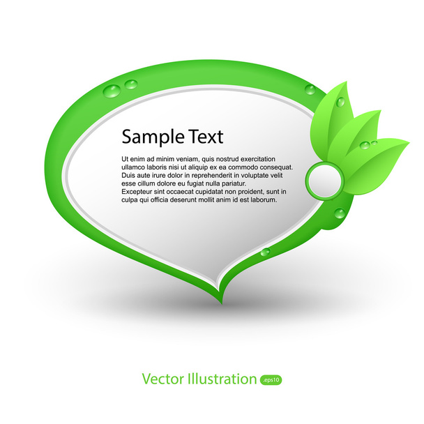 Eco banners. Vector illustration - Vektor, Bild