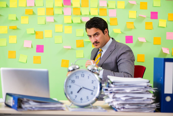 Businessman having trouble with his priorities - Photo, Image