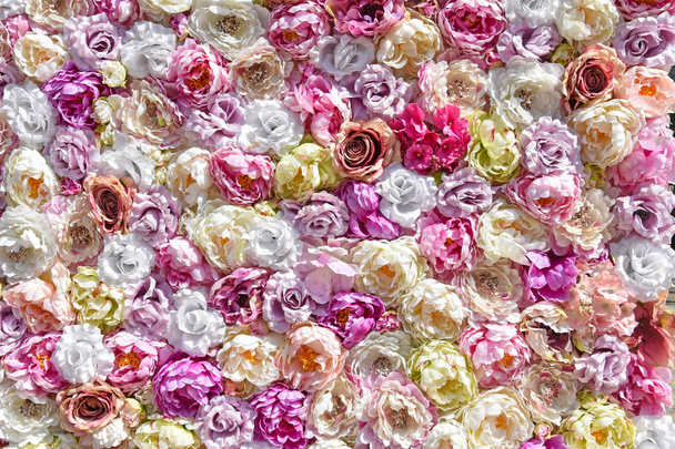 Close-up van rozen achtergrond - Foto, afbeelding