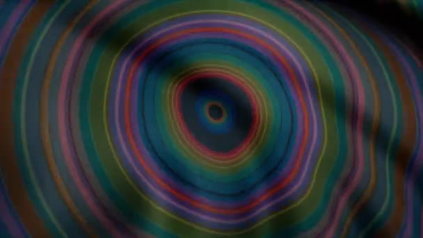 Animacje kolorowe kalejdoskopie pętli nieskończoność - doskonały do tła strony. Kalejdoskop halucynogennych animacji - Materiał filmowy, wideo