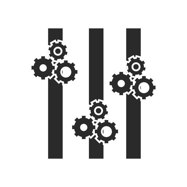 Управление вектором значка изолирован на белом фоне для веб и мобильного дизайна приложения, Контроль концепции логотипа
 - Вектор,изображение