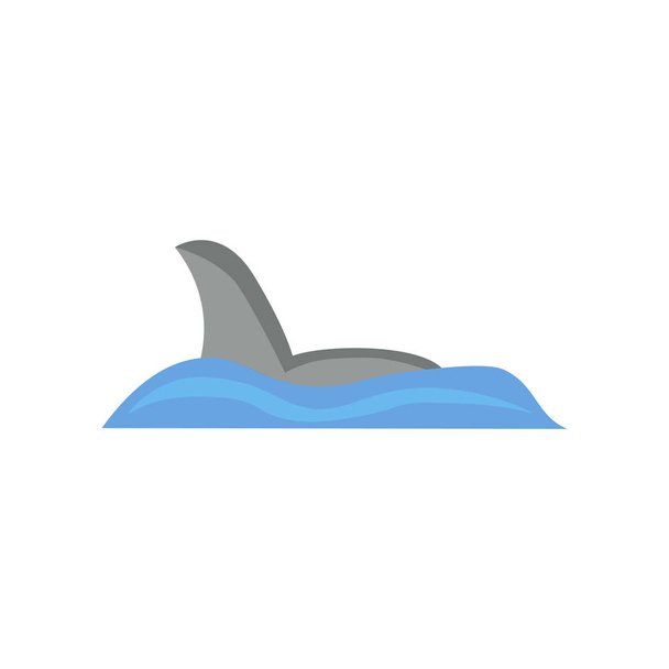 vetor ícone tubarão isolado em fundo branco para o seu web e design de aplicativo móvel, conceito de logotipo tubarão
 - Vetor, Imagem