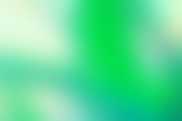 Abstrakcja zielony biały kolorowe zamazane tekstury tło od ostrości. Może być używany jako tapetę lub dla webdesign. - Zdjęcie, obraz
