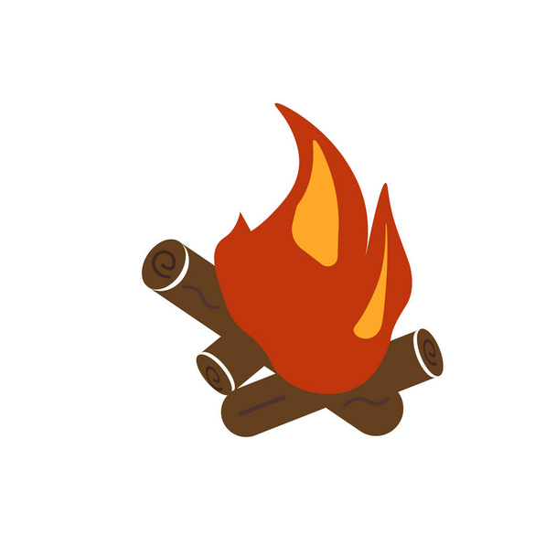 Vecteur d'icônes Bonfire isolé sur fond blanc pour la conception de votre application web et mobile, concept de logo Bonfire
 - Vecteur, image
