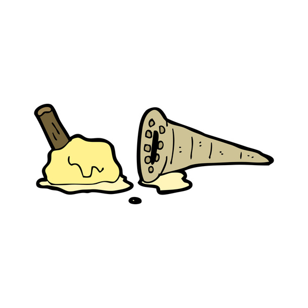 ice cream cone - Vector, Image