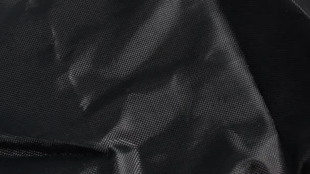 Textura de fondo de tela de nylon negro, textura detallada grande
. - Metraje, vídeo