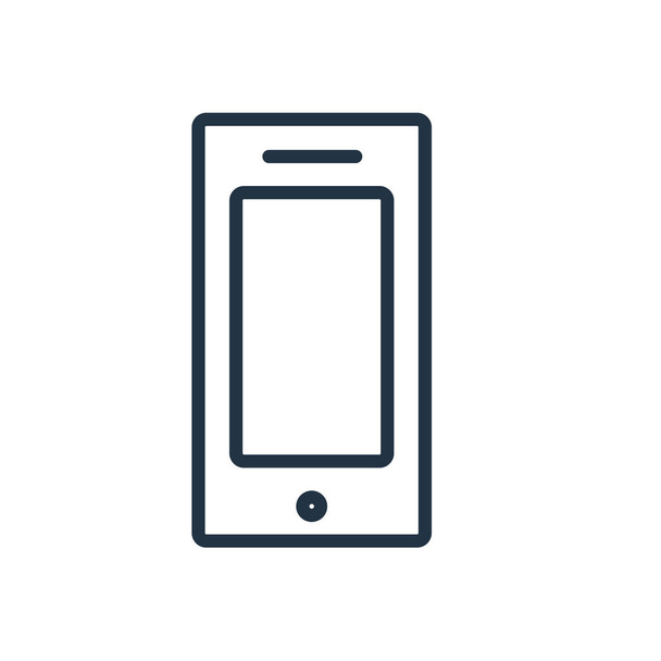 Smartphone διάνυσμα εικονίδιο απομονωθεί σε λευκό φόντο, σύμβολο διαφανές Smartphone - Διάνυσμα, εικόνα