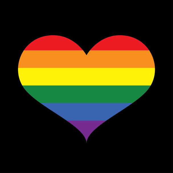 LGBT movement background, vector illustration - Vecteur, image