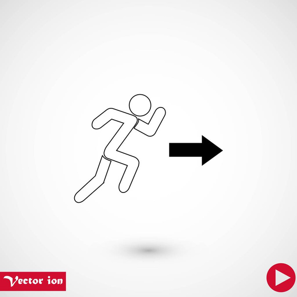 vector de icono de hombre, diseño plano mejor icono de vector
 - Vector, Imagen