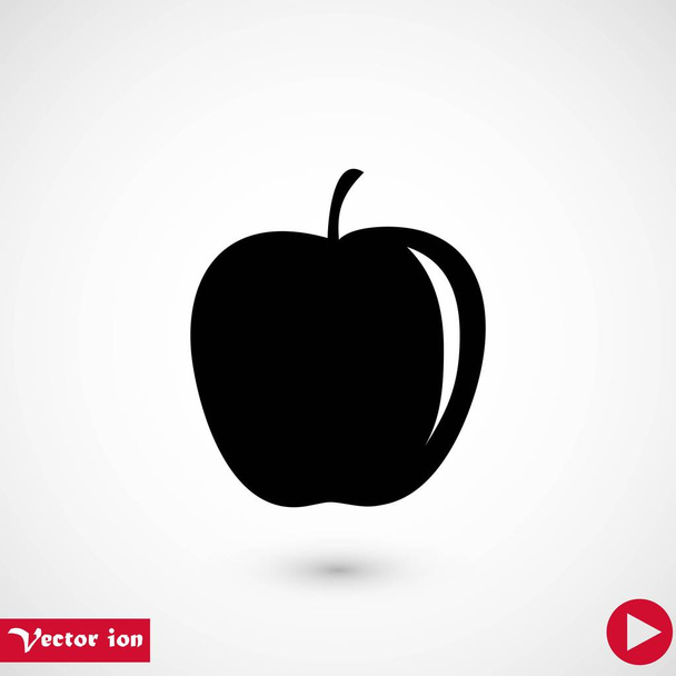 appie icon vektor, flaches design bestes vektorsymbol - Vektor, Bild