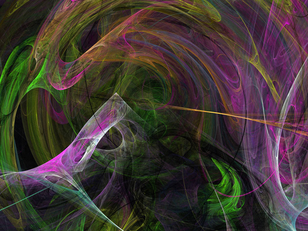 Vector Illustration of digital fractal - Vektor, Bild