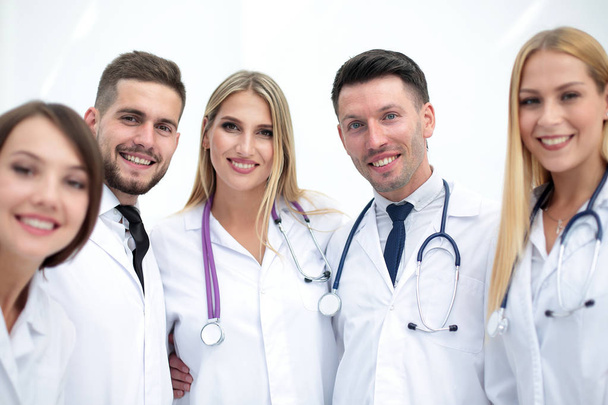 Portrait of smiling medical team - Photo, image