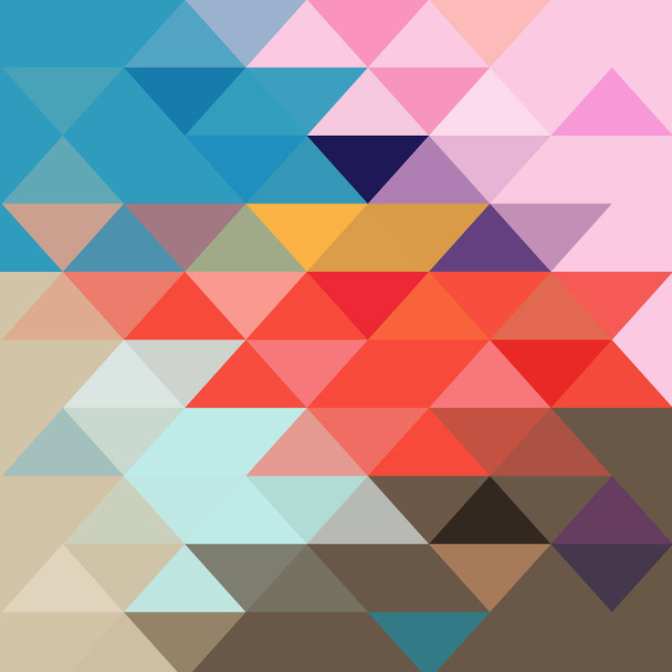 Abstract colorful background with different polygons - Vector, Imagen