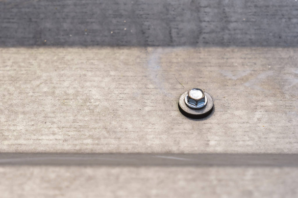 screws in the roof - Foto, Bild
