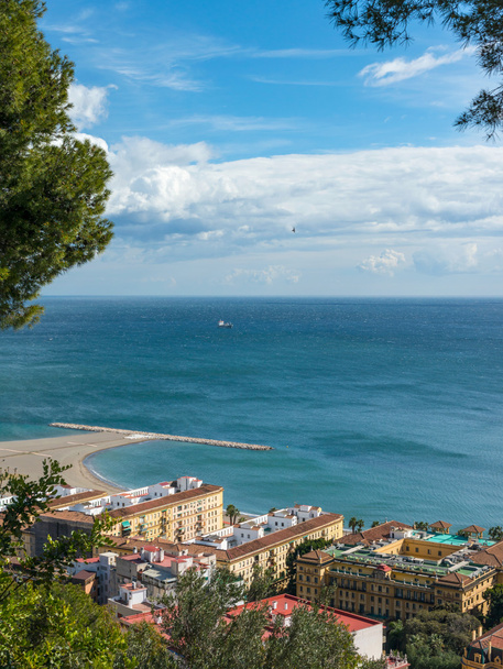 View looking west from Malaga Port - Foto, Bild
