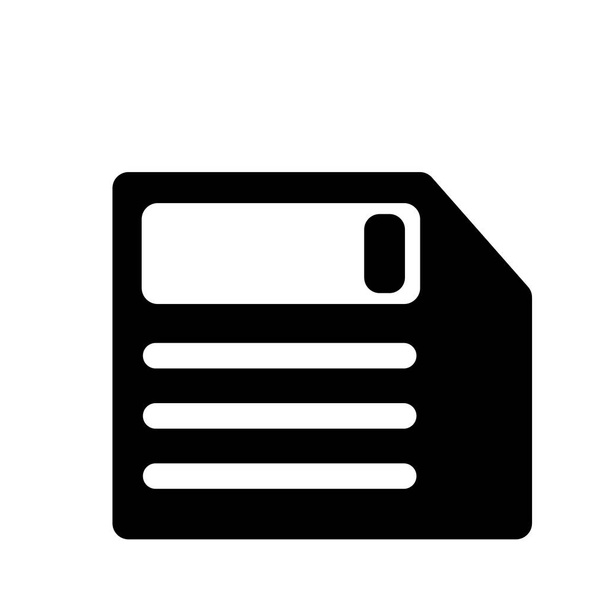 Значок дискети Вектор ізольовано на білому тлі для вашого дизайну веб- та мобільних додатків, концепція логотипу диска
 - Вектор, зображення