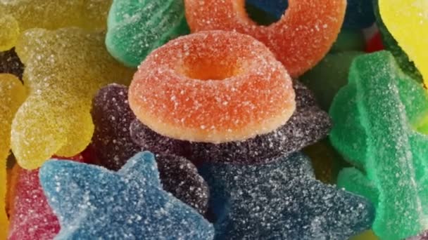 Édes cukorka bio gyümölcs - Felvétel, videó