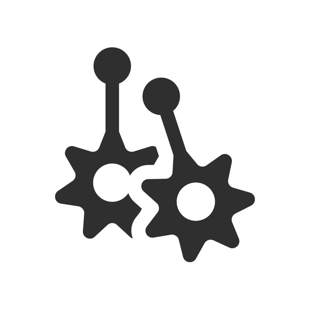 Pendiente icono vector aislado sobre fondo blanco para su diseño web y aplicación móvil, concepto de logotipo pendiente
 - Vector, Imagen