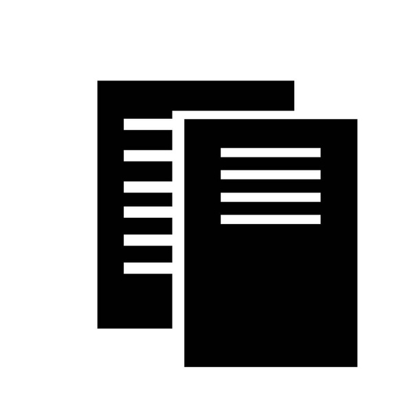 Dokument ikonu vektor izolovaných na bílém pozadí pro váš web a mobilní aplikace design, koncept loga dokumentů - Vektor, obrázek