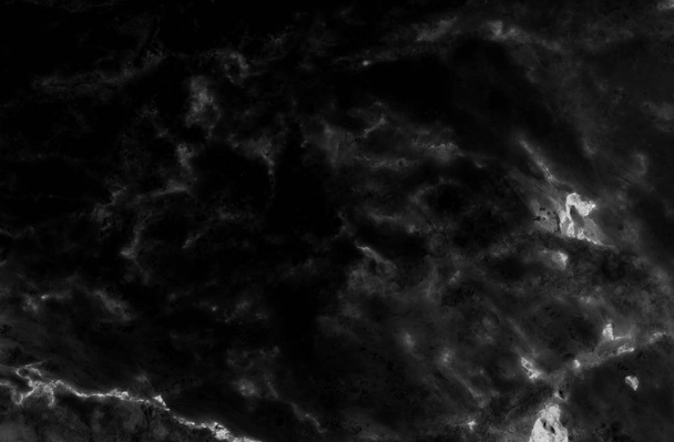 Černá bílá Mramorová Textura pozadí s vysokým rozlišením. - Fotografie, Obrázek