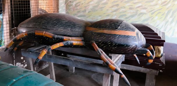 Zabawny tradycyjnych trumna w kształcie zawód, Scorpio, Pająk, ant - Accra, Ghana - Zdjęcie, obraz