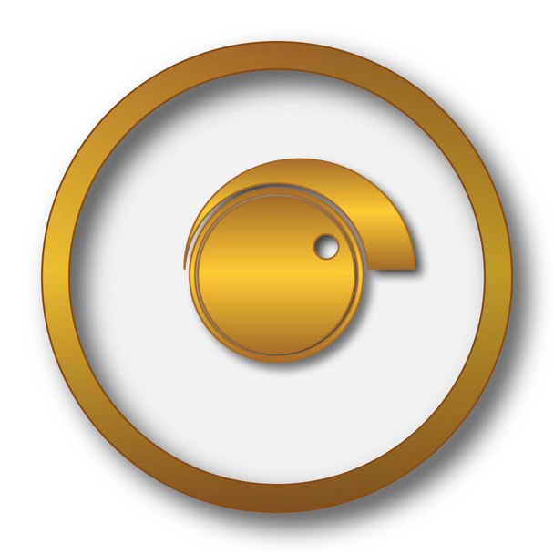 Volume control icon. Internet button on white background - Φωτογραφία, εικόνα