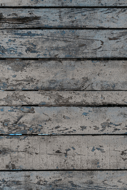close-up view of old grunge weathered wooden planks texture - Photo, Image