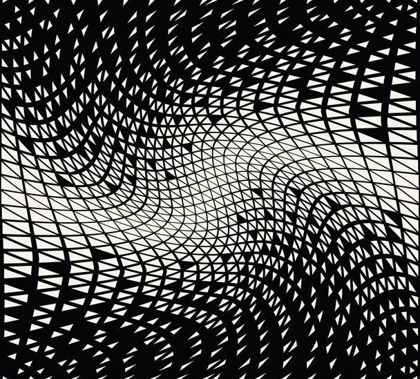 abstracto sin costura triángulo geométrico patrón vector fondo
 - Vector, imagen
